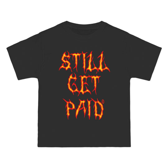 STILLGETPAID® APPAREL FIRE UNISEX OVERSIZE TEE SHIRT