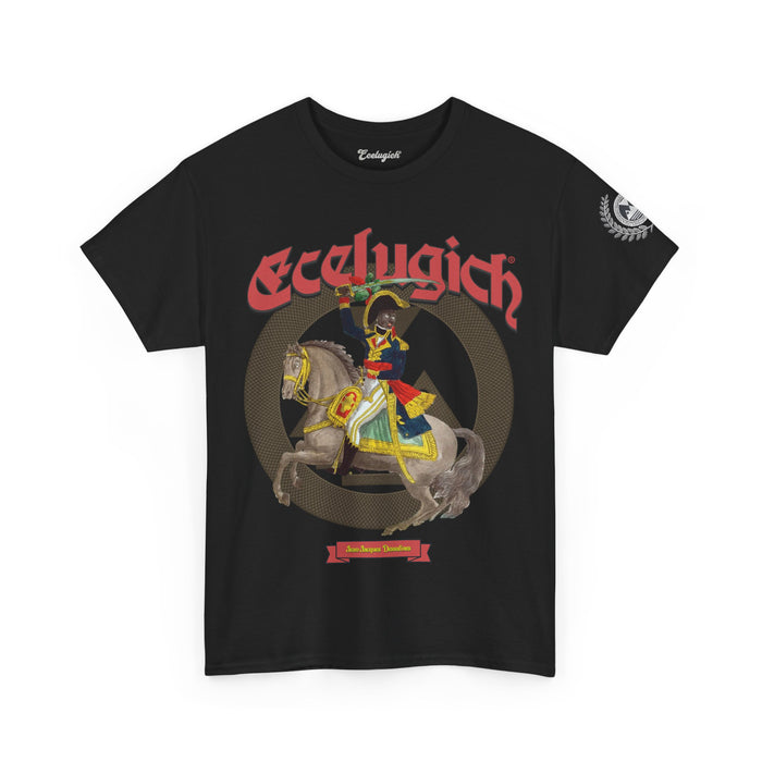 ECELUGICH® Jean-Jacques Dessalines Unisex Heavy Cotton Tee