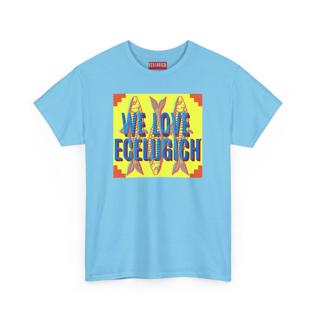 ECELUGICH® Unisex Heavy Cotton Tee