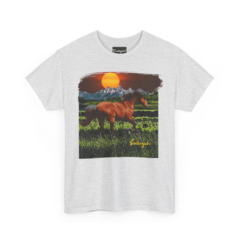 ECELUGICH® Unisex Heavy Cotton Tee PMNS