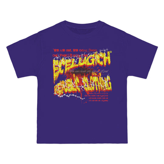 ECELUGICH® TYPOGRAPHIC UNISEX OVERSIZE