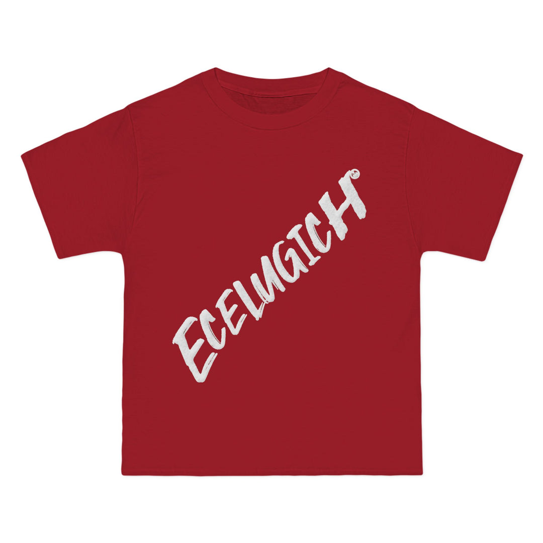 ECELUGICH® BRAND TEE SNOW PRINT