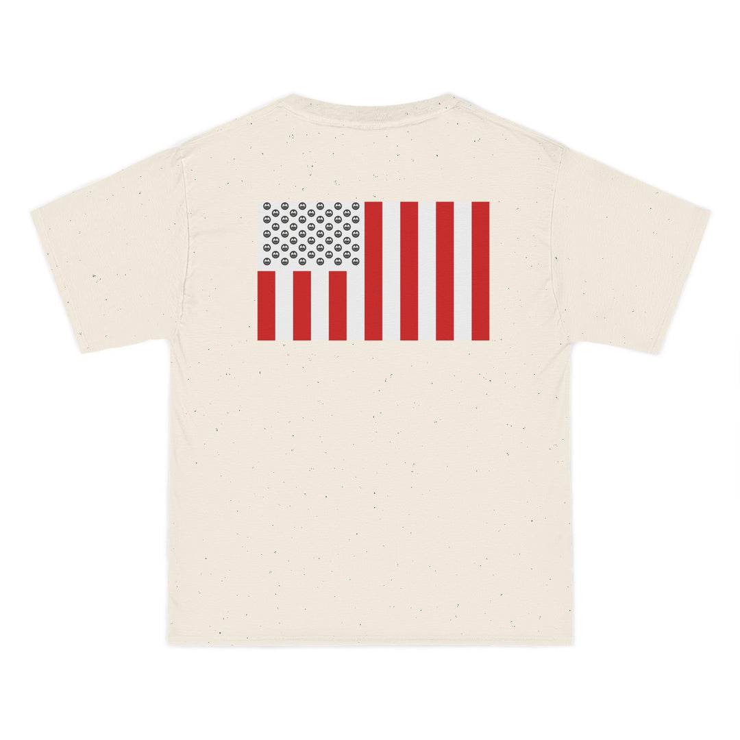 ECELUGICH® UNISEX OVERSIZE PEACE FLAG TEE SHIRT