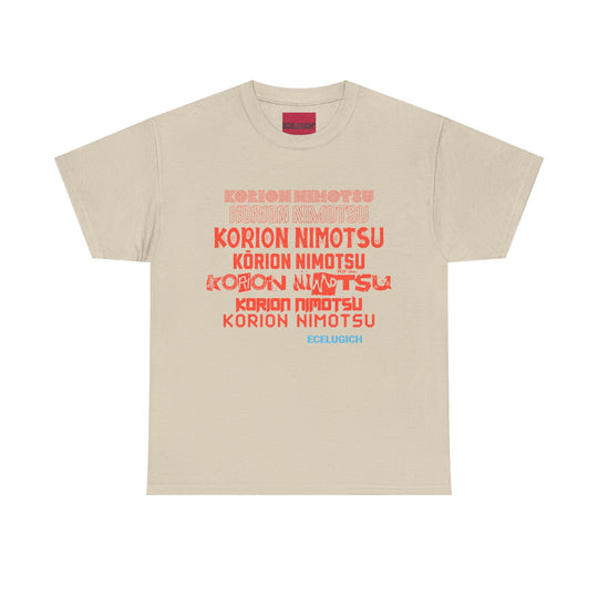 ECELUGICH® JAPANESE Unisex Heavy Cotton Tee
