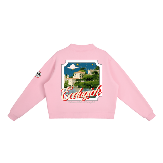 Palazzo Albricci Peregrini Women’s Fleece Mock-Neck Sweatshirt