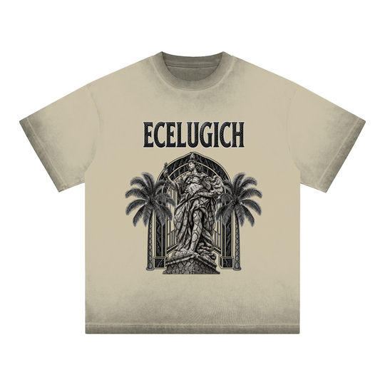 Reverse Dyed Loose Cotton T-Shirt