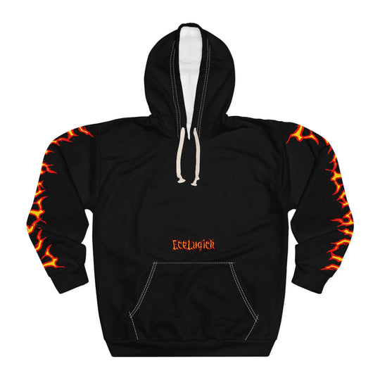 ECELUGICH® Unisex Pullover FIRE Hoodie
