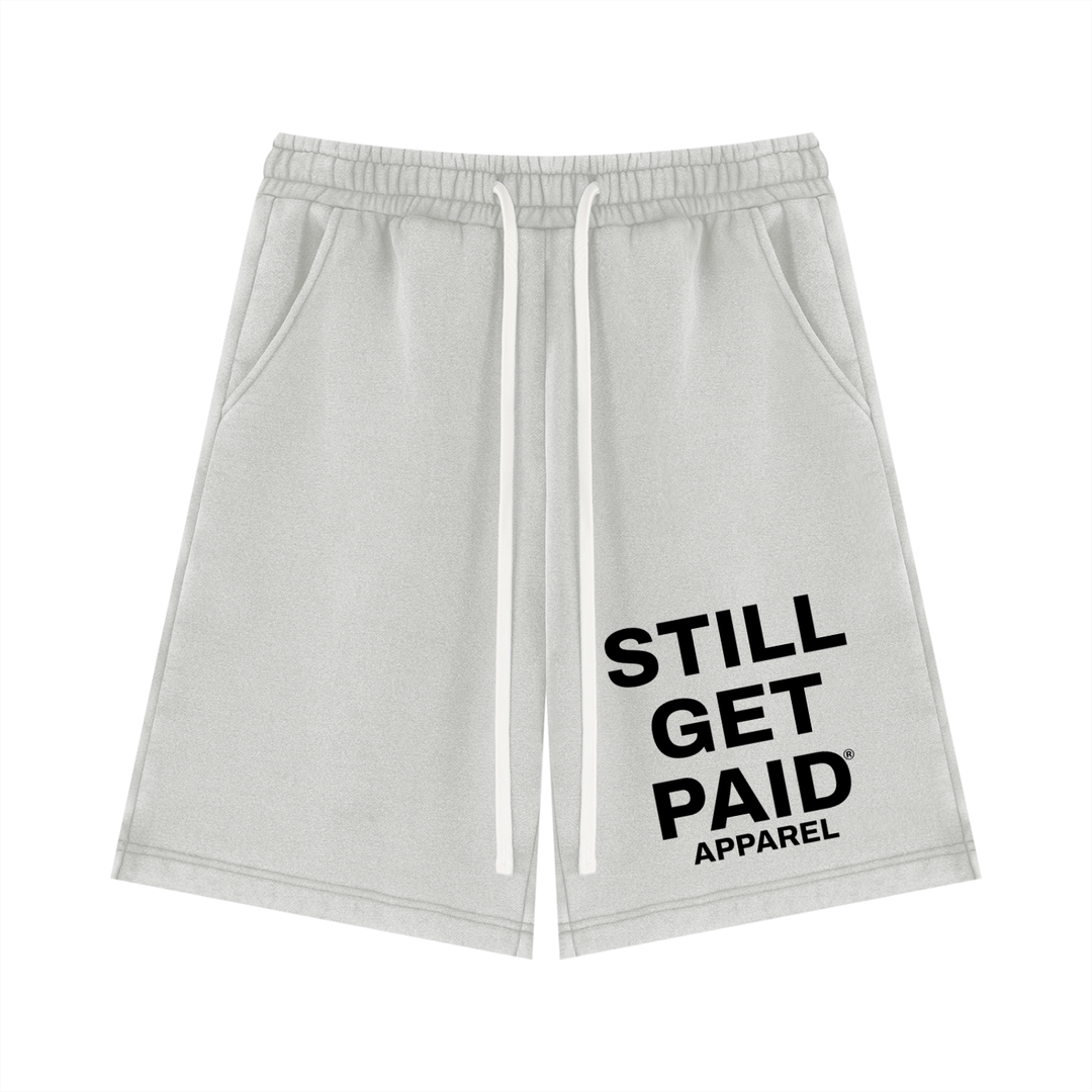 Unisex Vintage Wash Stacked Fleece Shorts