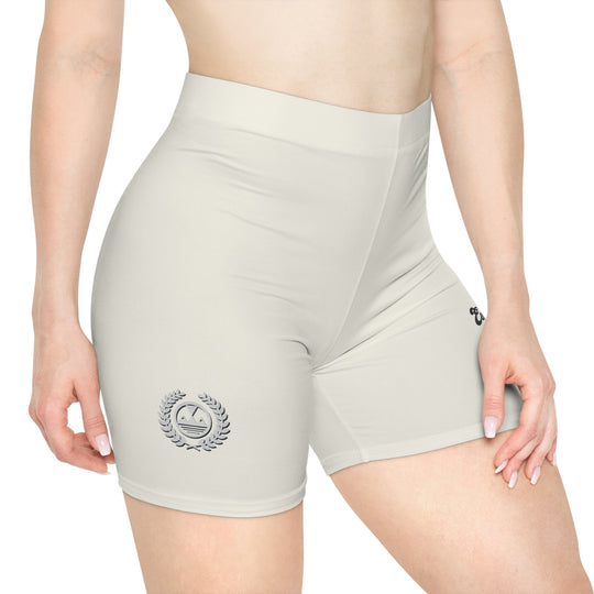 ECELUGICH® Women’s Biker Shorts — Alligator Heart
