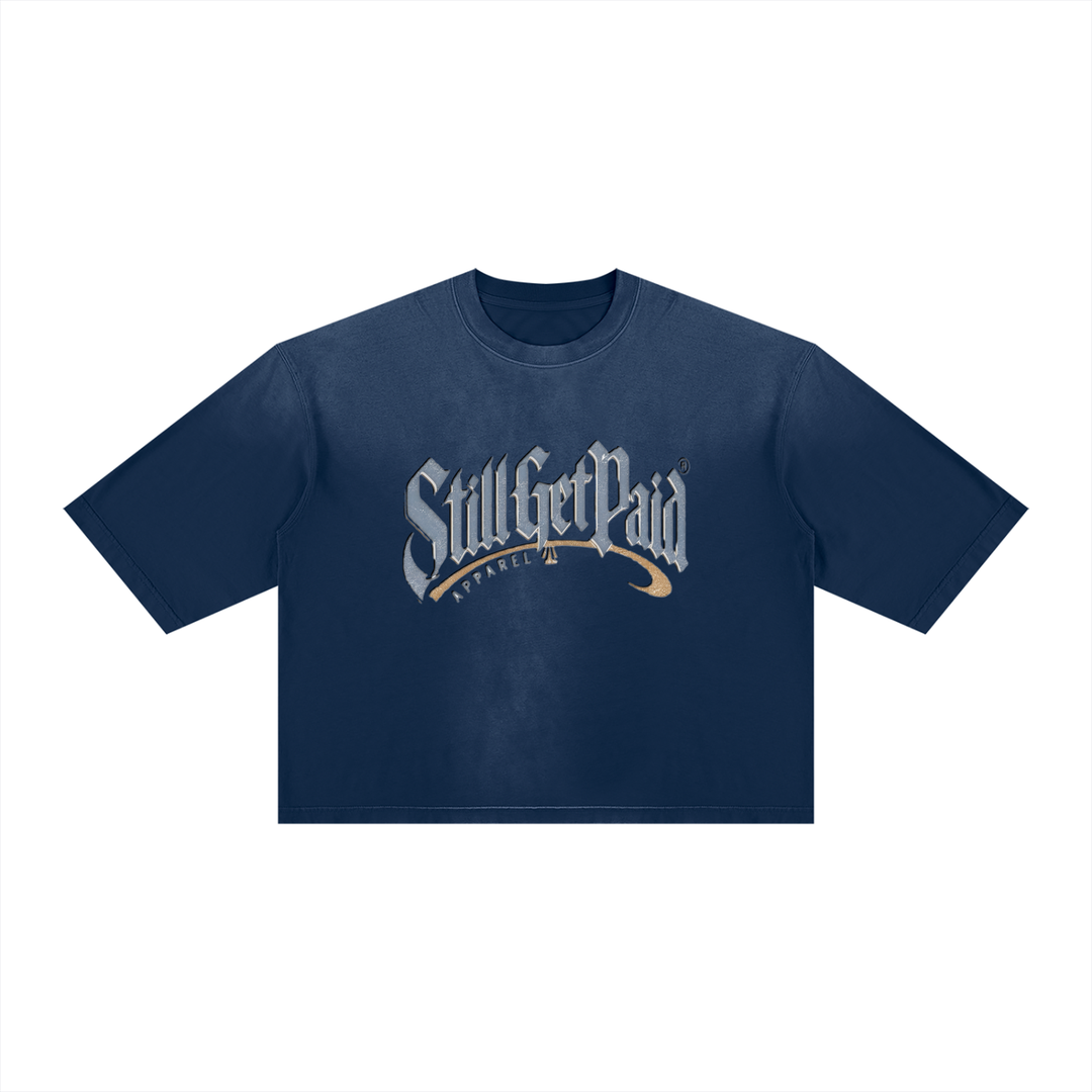 Unisex Vintage Wash Sunfade Boxy T-Shirt