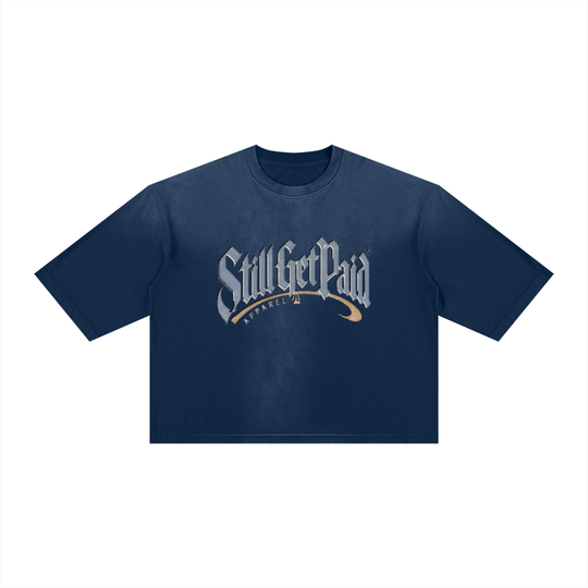 Unisex Vintage Wash Sunfade Boxy T-Shirt