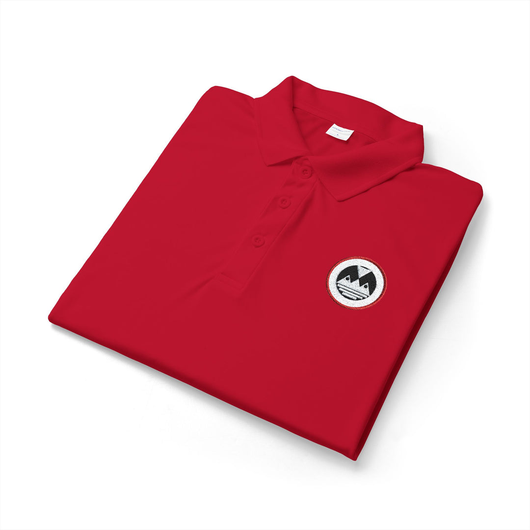 ECELUGICH® Embroidered Performance Polo — Sporty Breathable Golf &amp; Work Shirt