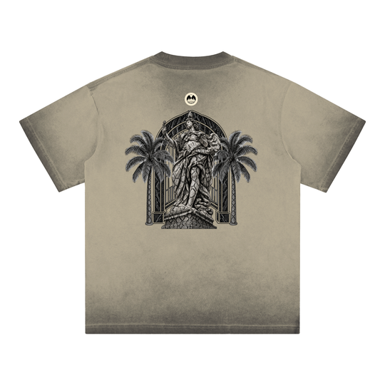 Reverse Dyed Loose Cotton T-Shirt