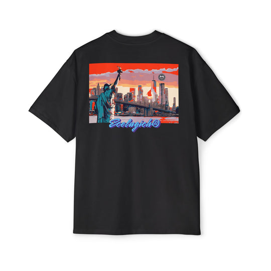 ECELUGICH® Men's Heavy Oversized Tee