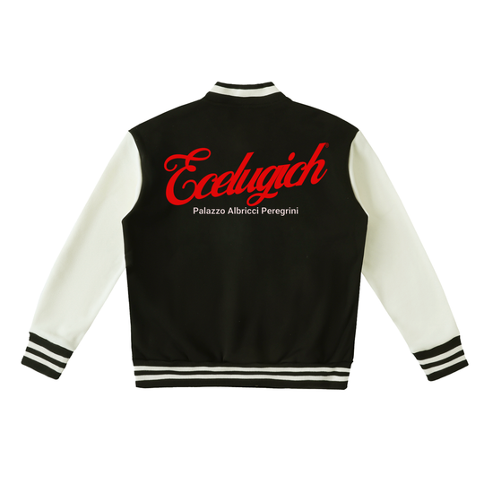 Two-Tone Fleeced Varsity Palazzo Albricci Perebrini Jacket