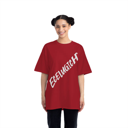 ECELUGICH® BRAND TEE SNOW PRINT