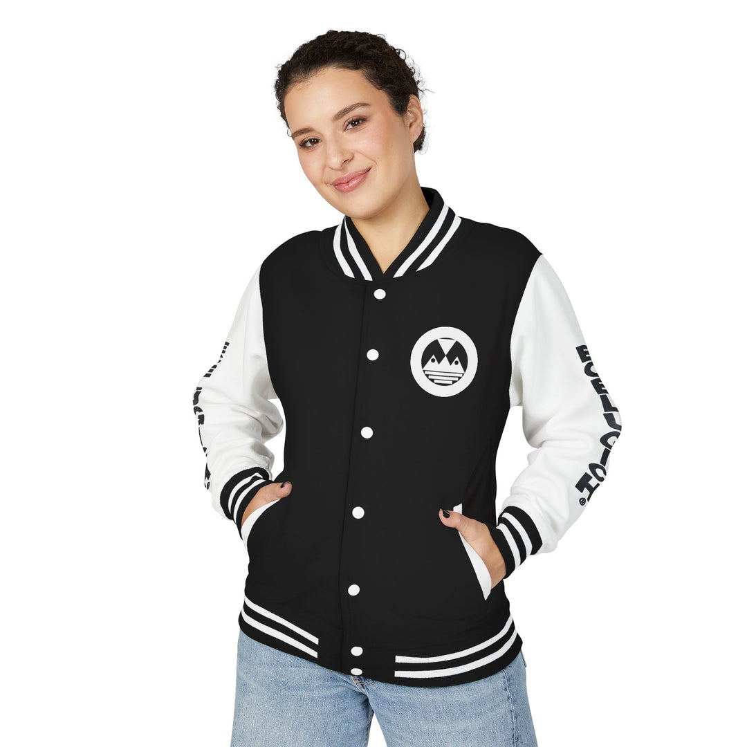 ECELUGICH® Walbaum Fraktur Unisex Heavyweight Letterman Jacket - Vintage Inspired Sportswear