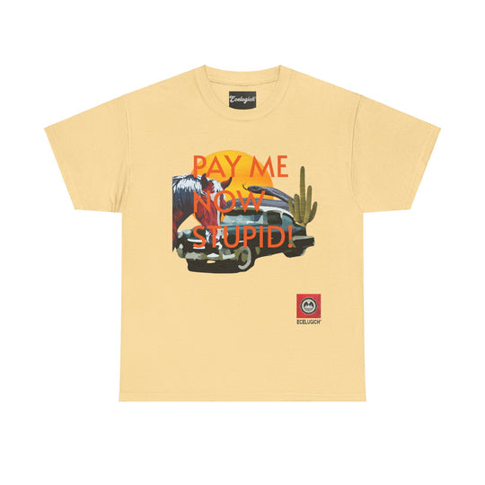 ECELUGICH® Unisex Heavy Cotton Tee PMNS