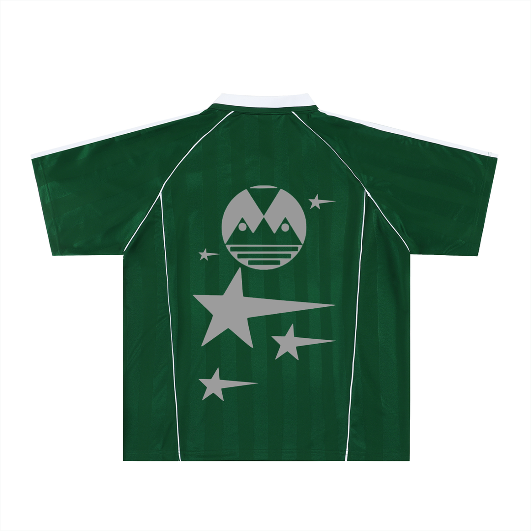 Shadow Stripe Collared Soccer Jersey
