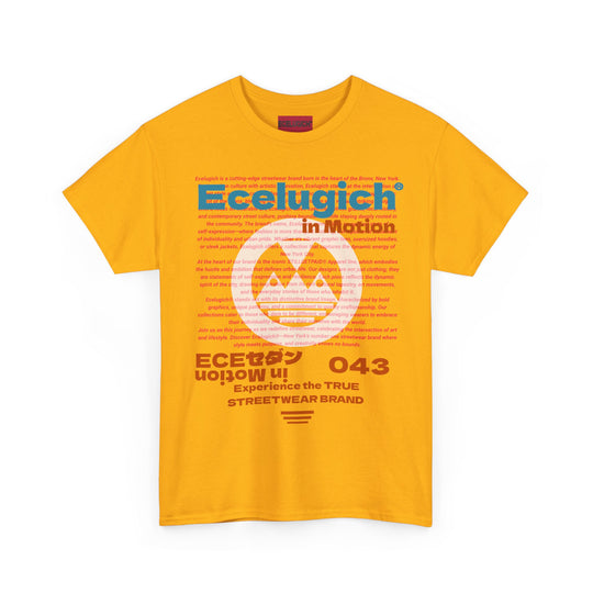 ECELUGICH® IN MOTION Unisex Heavy Cotton Tee