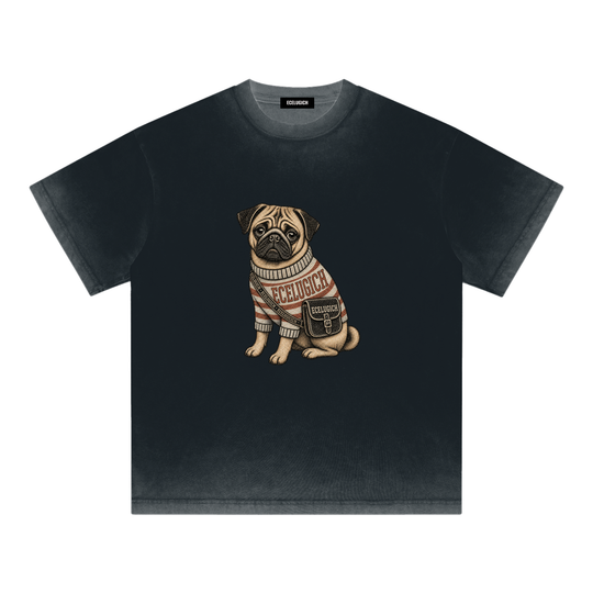 Reverse Dyed Loose Cotton T-Shirt