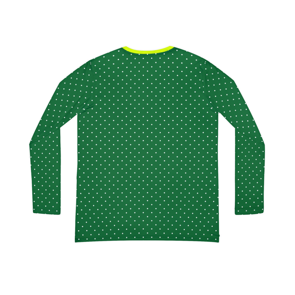 ECELUGICH Women's Long Sleeve V-neck Shirt (AOP)