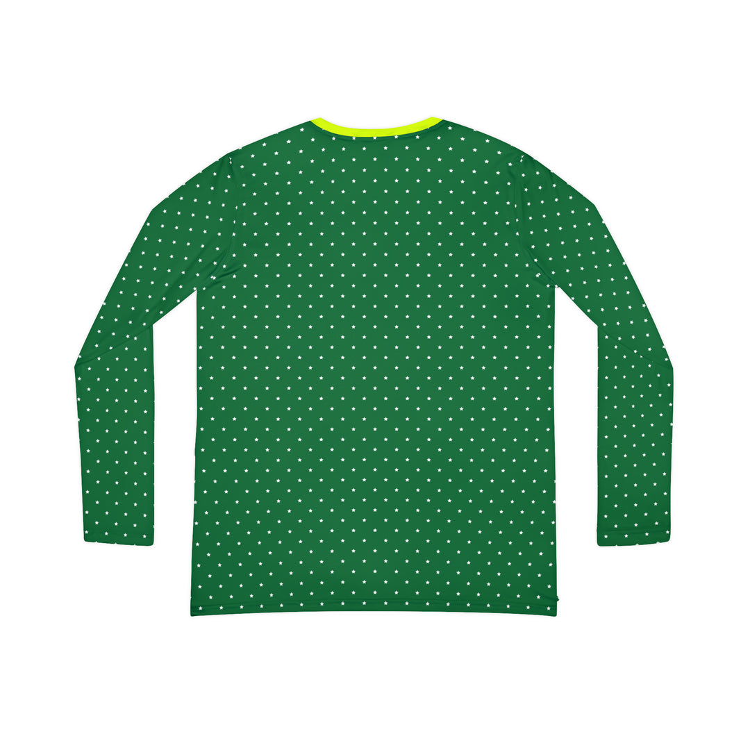 ECELUGICH Women's Long Sleeve V-neck Shirt (AOP)