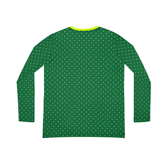 ECELUGICH Women's Long Sleeve V-neck Shirt (AOP)