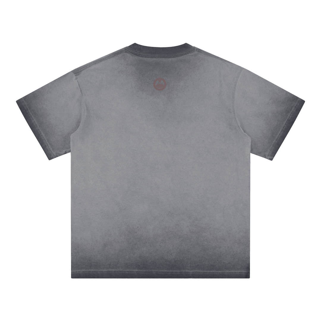 Reverse Dyed Loose Cotton T-Shirt