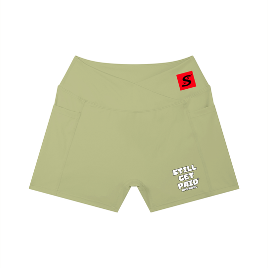 Women’s High Rise Pocket Yoga Shorts