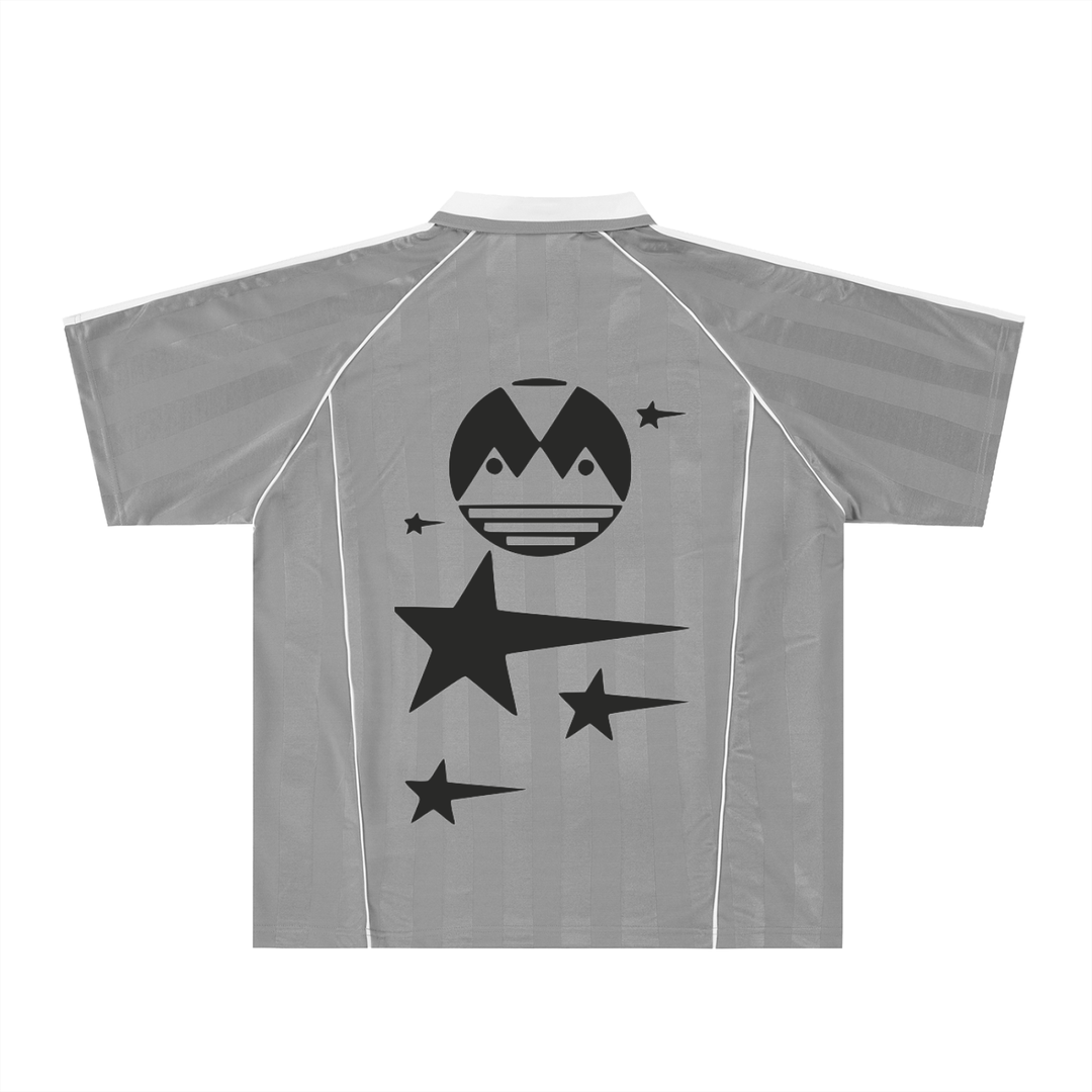 Shadow Stripe Collared Soccer Jersey