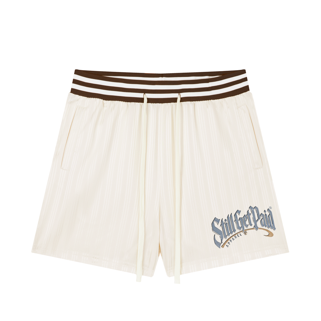 Contrast Side-Stripe Straight-Leg  Pants