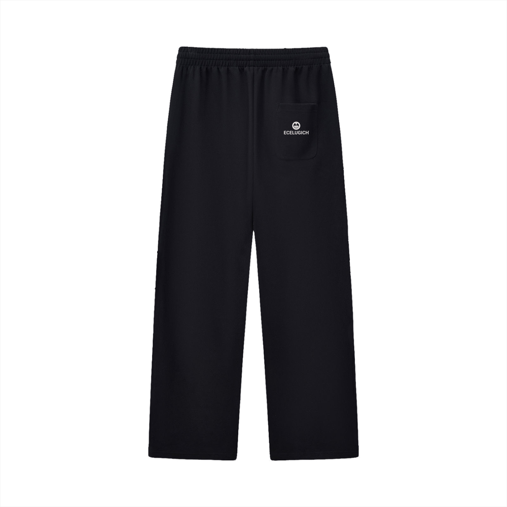 Curved Stripe Straight Palazzo Albricci Perebrini Sweatpants