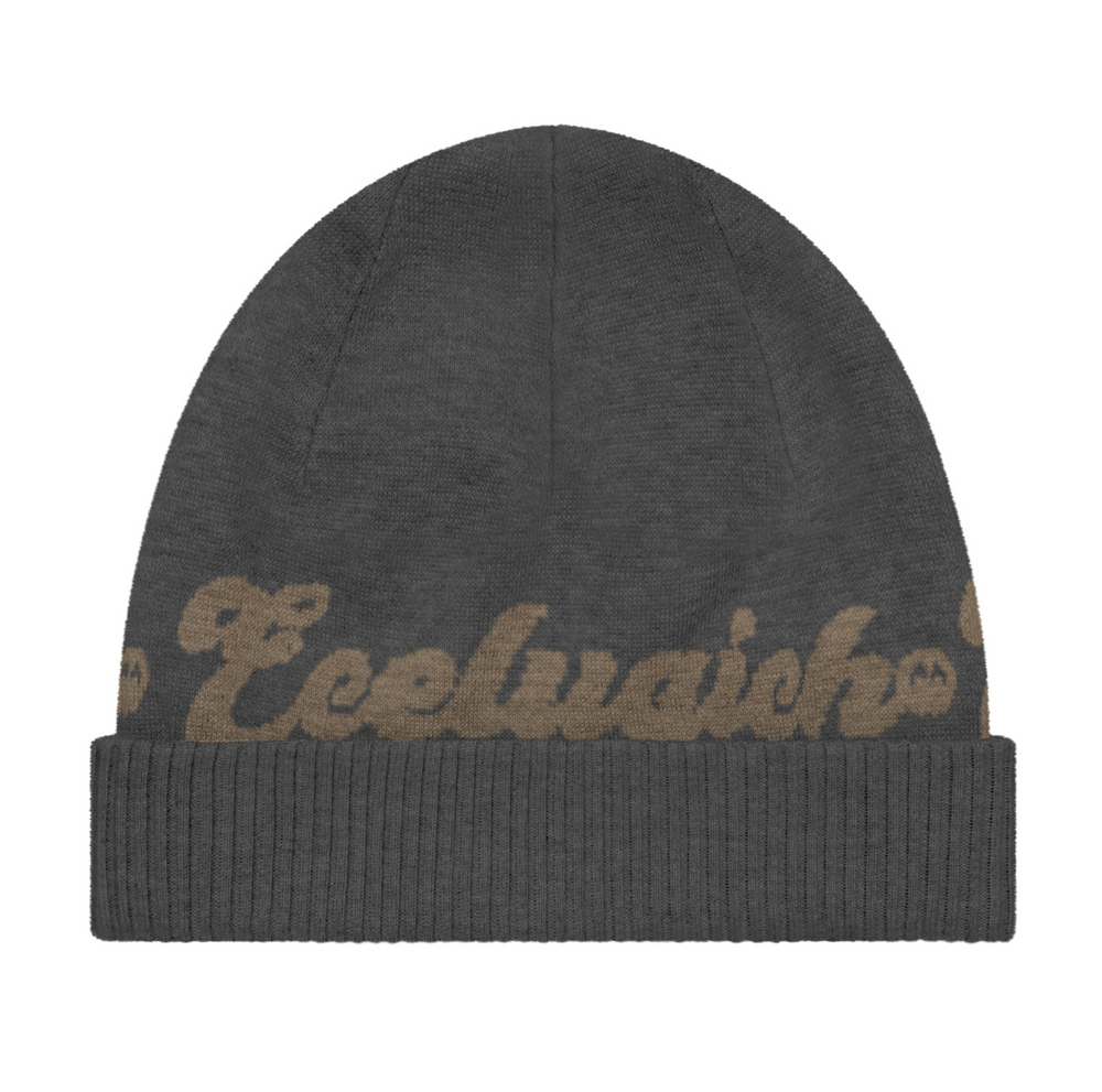 ECELUGICH® CHARCOAL KNITTED CLASSIC TEE & BEANIE