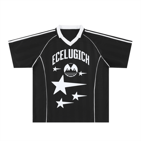 Shadow Stripe Collared Soccer Jersey