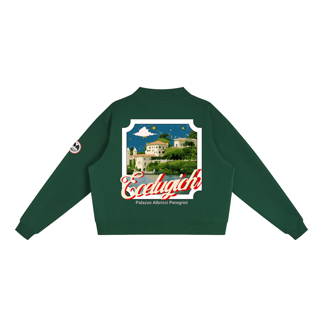 Palazzo Albricci Peregrini Women’s Fleece Mock-Neck Sweatshirt