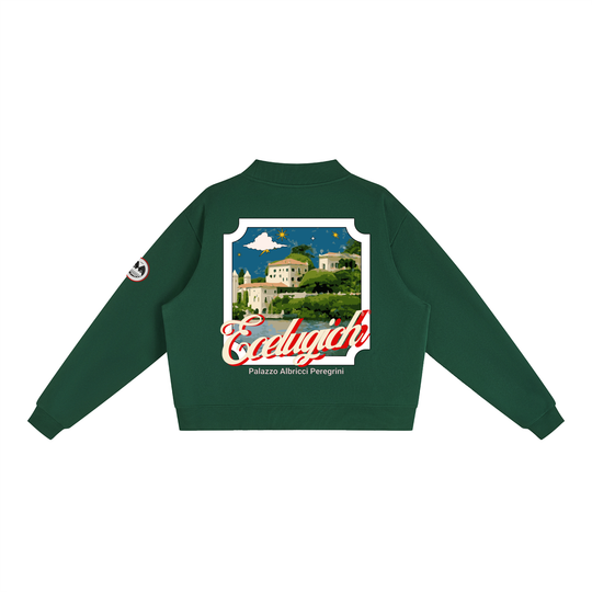 Palazzo Albricci Peregrini Women’s Fleece Mock-Neck Sweatshirt