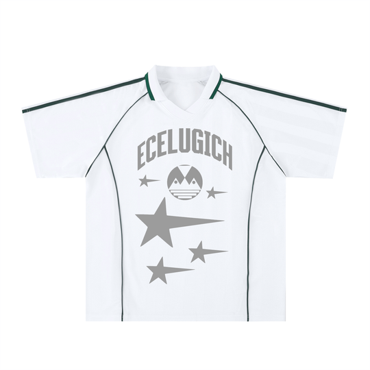 Shadow Stripe Collared Soccer Jersey
