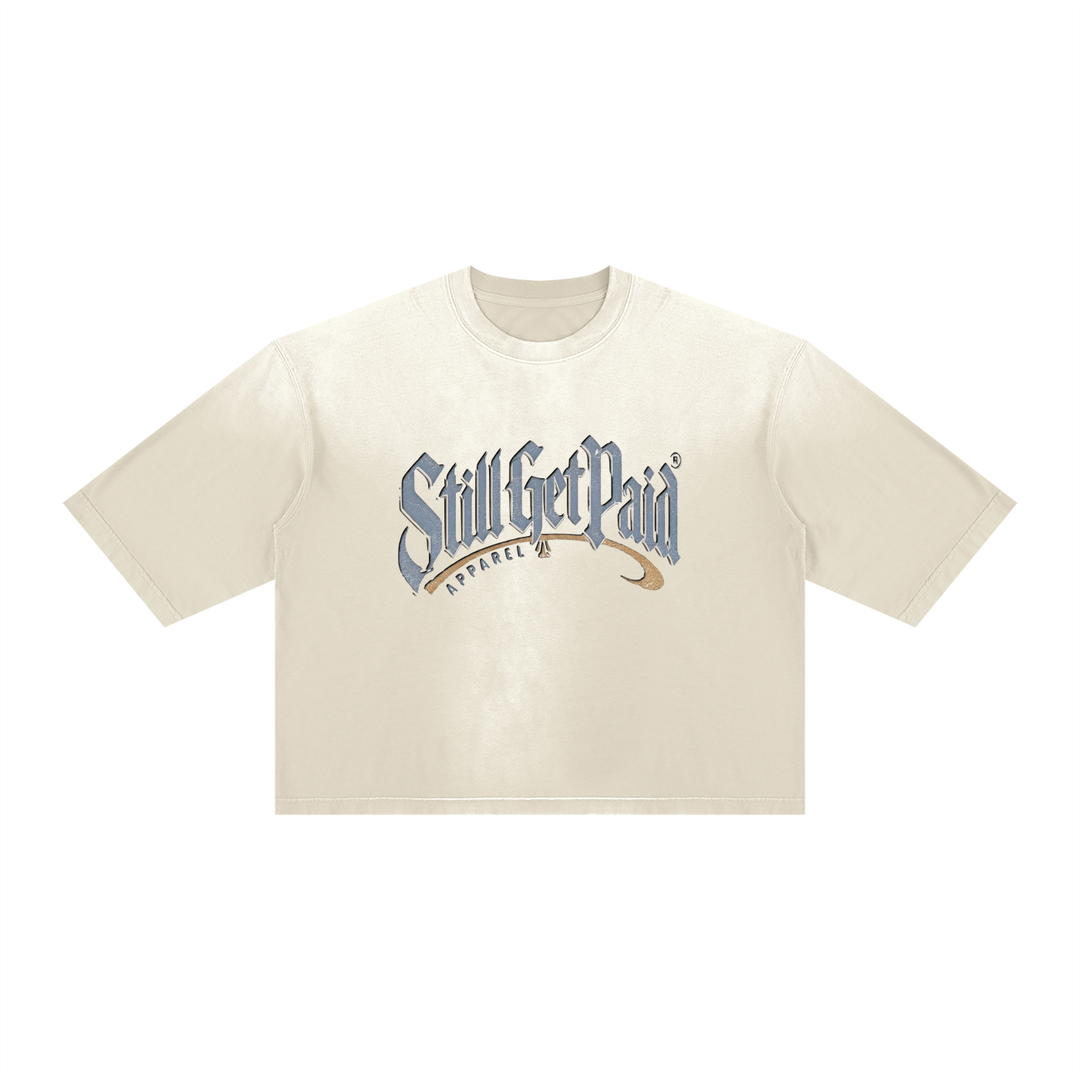 Unisex Vintage Wash Sunfade Boxy T-Shirt