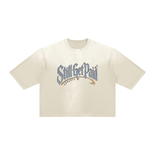 Unisex Vintage Wash Sunfade Boxy T-Shirt