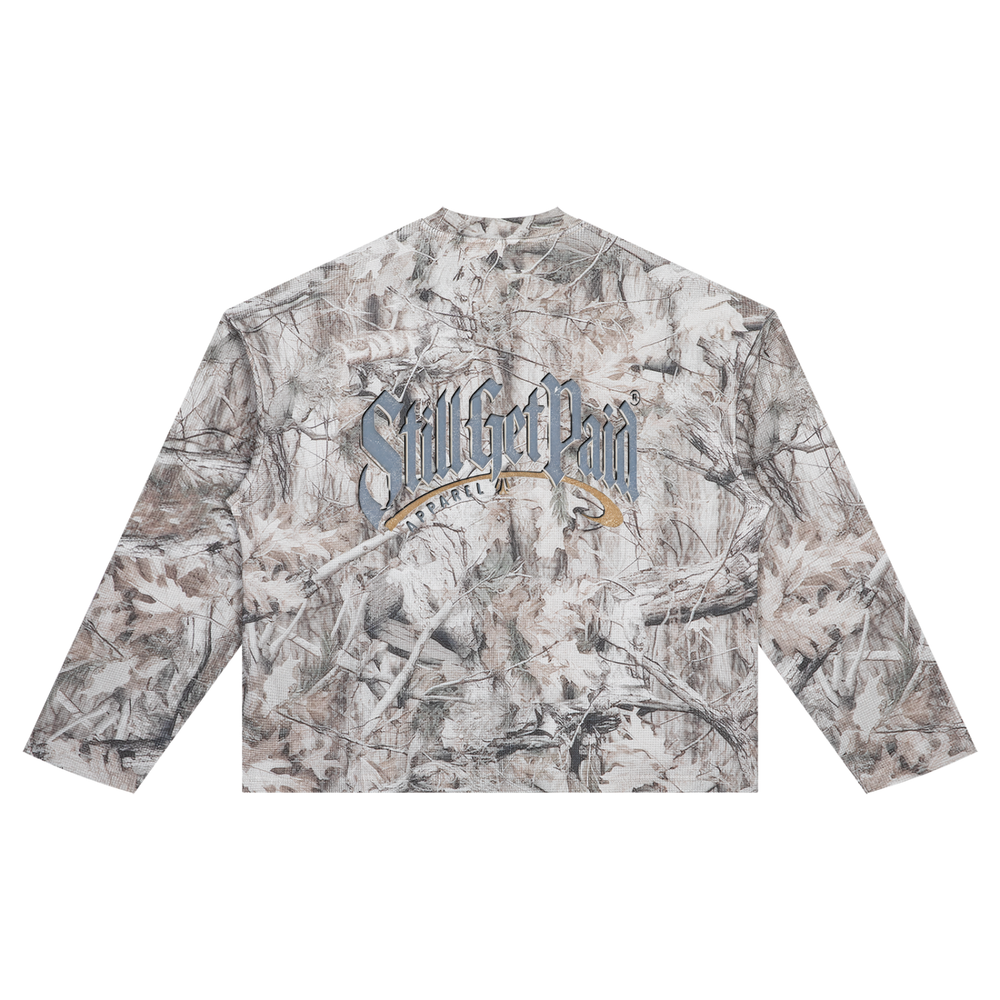 Unisex Tree Camo Waffle T-Shirt