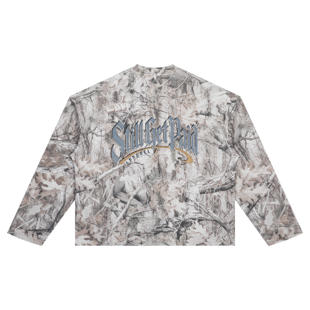 Unisex Tree Camo Waffle T-Shirt