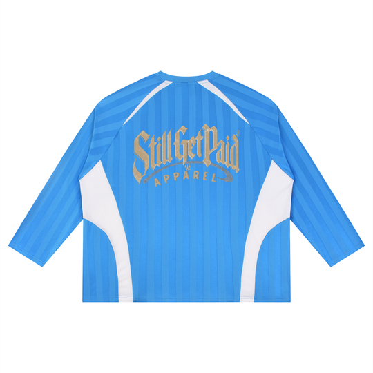 Unisex Color Block Jacquard Soccer Jersey