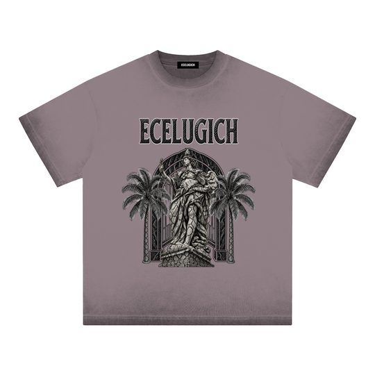 Reverse Dyed Loose Cotton T-Shirt