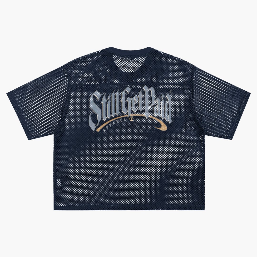 See-through Boxy Net T-Shirt