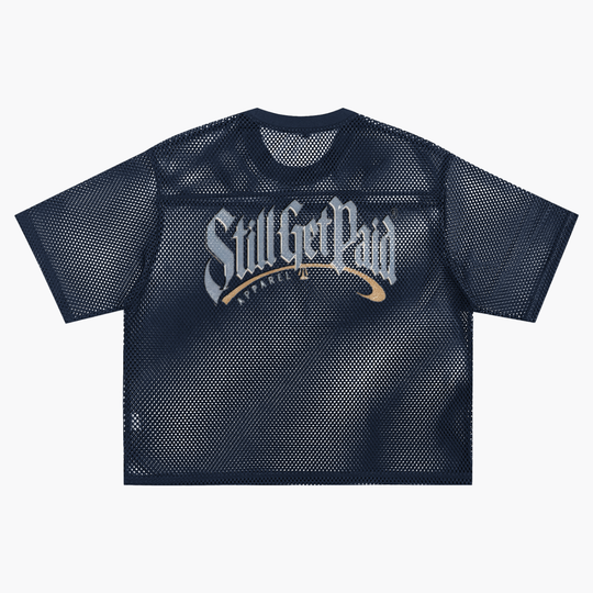 See-through Boxy Net T-Shirt