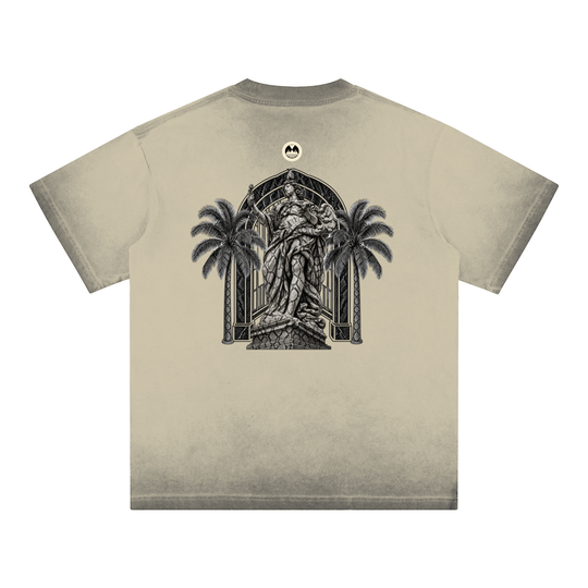 Reverse Dyed Loose Cotton T-Shirt