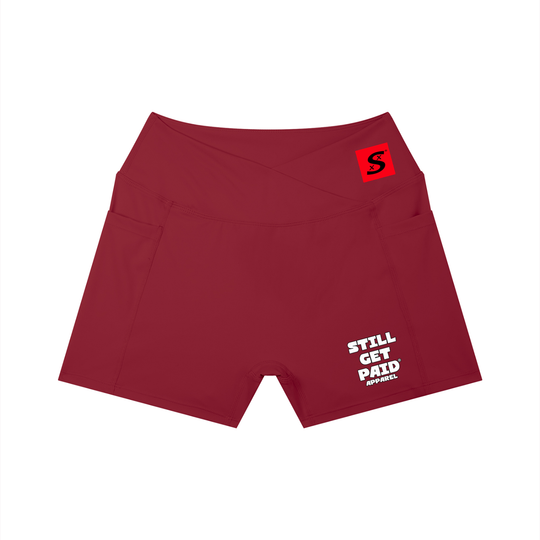 Women’s High Rise Pocket Yoga Shorts