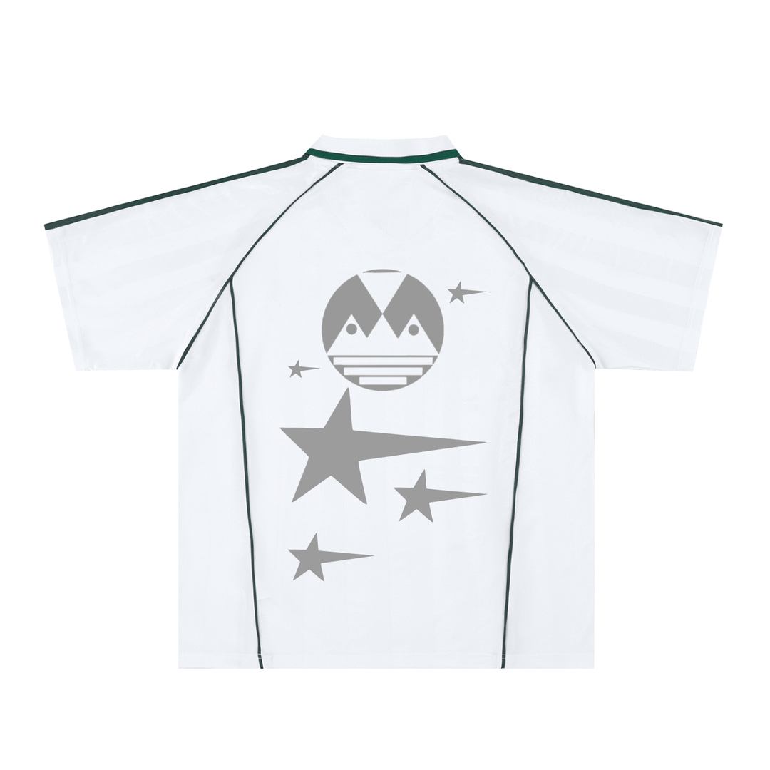 Shadow Stripe Collared Soccer Jersey