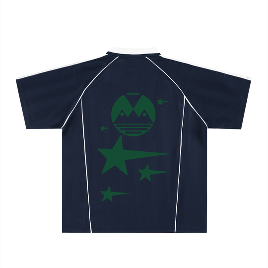 Shadow Stripe Collared Soccer Jersey